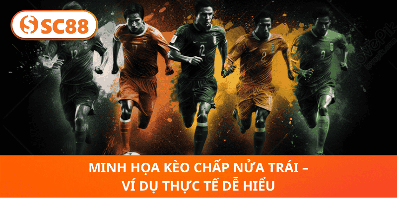 Minh Họa Kèo Chấp Nửa Trái – Ví Dụ Thực Tế Dễ Hiểu