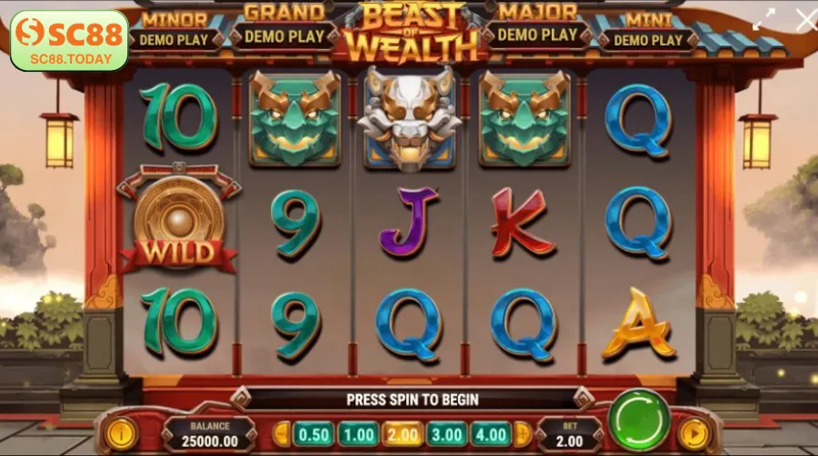 Beast of Wealth – Cơ hội đổi đời với giải Jackpot lũy tiến